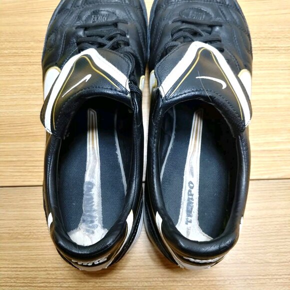 Nike Soccer Shoes Men's US 11.5 Tiempo Mystic III 3 TF Turf 2009 2010 366183-018 - Picture 8 of 9